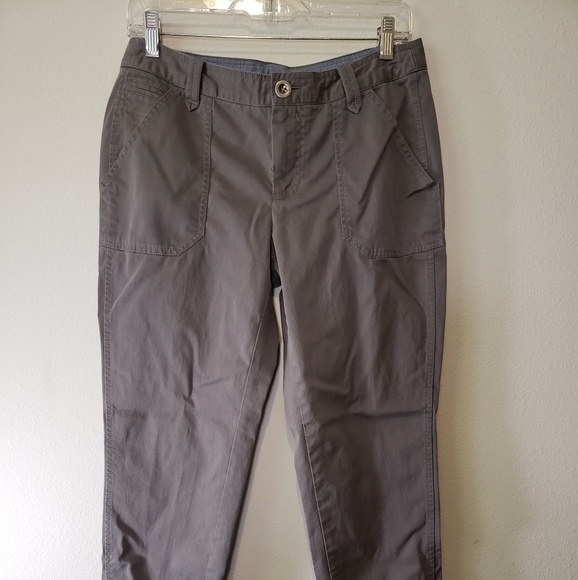 Banana Republic stretch cropped utility chino pant - Picture 3 of 8